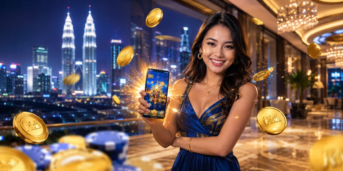 Player enjoying jackpot games on the jp88 mobile casino platform in Kuala Lumpur